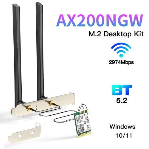Scheda wireless wifi 2 - wifi, m.2